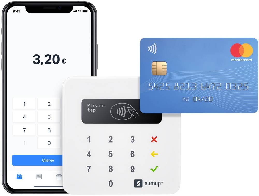 SumUp - Mobile Credit Card Reader : Sumup Air From Directshopfittings Ltd
